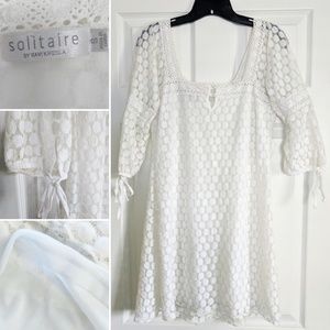 Anthropologie | Solitaire Lace Summer Dress